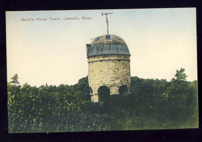 Lakeville, Massachusetts/Mass/MA/Mass Postcard, Sailor's Home Tower