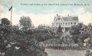 Residence and Gardens of Col John O'Neil - Monticello, New York