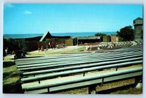 Roanoke Island North Carolina NC Postcard View Of Outer Banks Waterside Theater