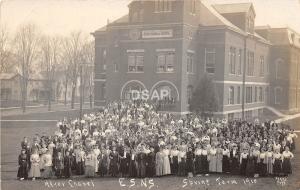 C52/ Castine Maine Me RPPC Real Photo Postcard c1910 State Normal School Student