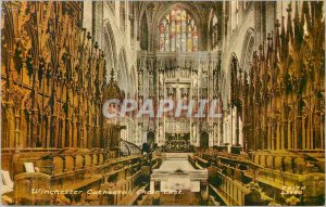 Modern Postcard Winchester Cathedral Choir Cast