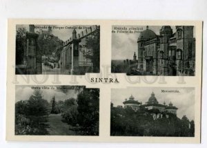 299864 PORTUGAL CINTRA views Vintage collage postcard