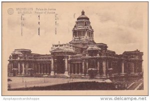 Belgium Brussells Palace Of Justice