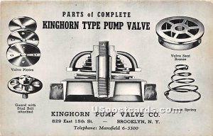 Kinghorn Type Pump Valve Co - Brooklyn, New York