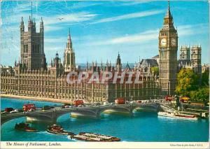 Modern Postcard The Houses of Parliament London