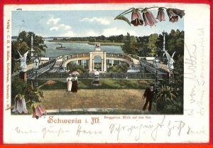 aa7444 - postcards VINTAGE POSTCARD: Germany GERMANY - SCHWERIN 1902-