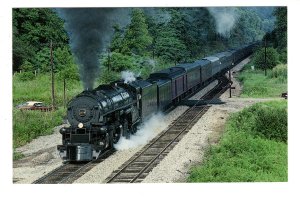 Norfolk & Western Locomotive Railway Train, Ridgecreast, North Carolina