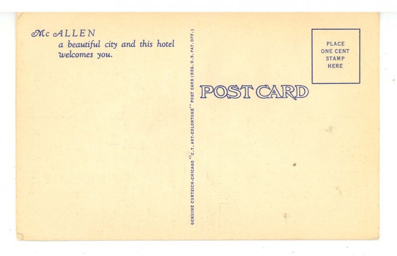 TX - McAllen. Casa de Palmas Hotel