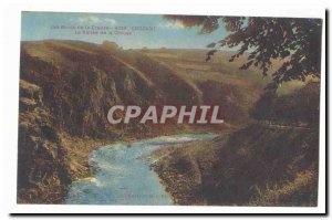 The edges of the Creuse Crozant Old Postcard The valley of the Creuse