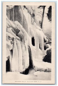 c1930's Rainbow Falls Waterfalls Watkins Glen New York NY Vintage Postcard