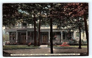 CHAUTAUQAUA, NY New York  ~ METHODIST HOUSE c1910s  Postcard