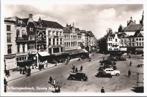 Netherlands 's Hertogenbosch Grote Markt Den Bosch RPPC 09.08