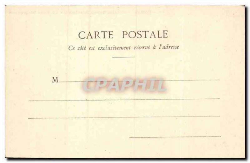 Paris - 4 - Theater Sarah Bernhardt and Tour St Jacques - Old Postcard