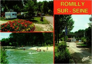 CPM Romilly sur Seine- Le camping de la Bechere FRANCE (1021004)