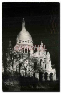 Old Postcard Paris la Nuit Heart coronation