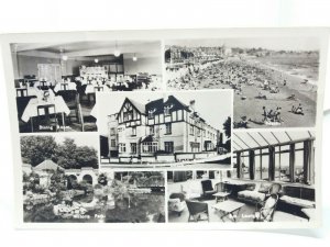 Torbay Court Steartfield Rd Paignton Devon Vintage RP MV Postcard Sun Lounge etc