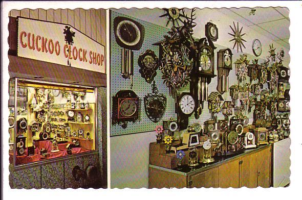 Cuckoo Clock Shop, Ottawa, Ontario, Interior, Bank Street