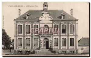 Old Postcard Pacy sur Eure The Hotel de Ville