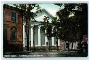 Methodist Church Nantucket Massachusetts MA Unposted Postcard 