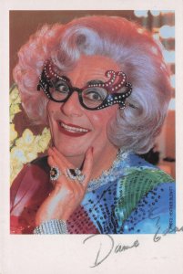 Dame Edna Everage Barry Humphries Vintage Hand Signed Photo