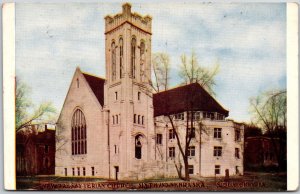 1910's New Presbyterian Church Sixth & Nebraska Sioux City Iowa Posted Postcard