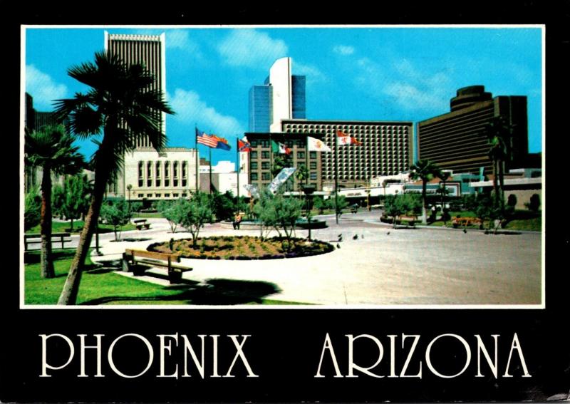 Arizona Phoenix Downtown View 2012
