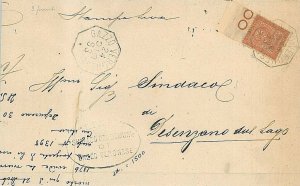 ITALY KINGDOM - CIRCULAR MANIFESTO cancellation collective GAZZO VERONESE - 1893-