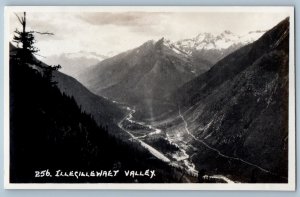 Banff Canada Postcard Illecillewaet Valley Byron Harmon c1920's RPPC Photo