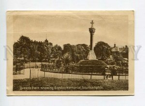 3091744 UK Queens Park Gordon Memorial Southampton Vintage PC