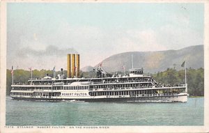 Robert Fulton Ferry & Paddle Boats Ship Unused 