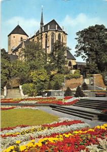 BT14780 Monchengladbach munsterkirche mit abteigarten            Germany