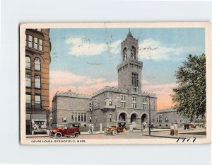 Postcard Court House, Springfield, Massachusetts