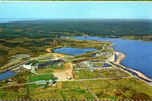 Canada Cape Breton Aerial View Fortress Of Louisburg