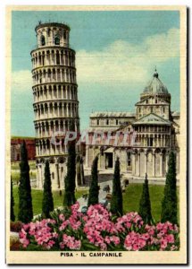 Postcard Modern Italy Italia Pisa Il Campanile