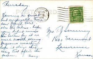 Real Photo Postcard Colorado State Capitol in Denver, Colorado