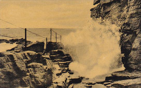 Maine Bar Harbor Thunder Hole along Ocean Drive Acadia National Park Albertype