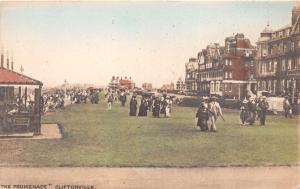 CLIFTONVILLE KENT UK THE PROMENADE~ R A RAPID ART SERIES POSTCARD 1910s