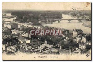 Postcard Old Toulouse General view