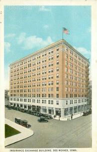 IA, Des Moines, Iowa, Insurance Exchange Buildings, Tichnor No. 95435