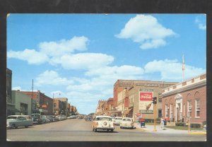 FAIRMONT MINNESOTA DOWNTOWN STREET SCENE OLD CARS VINTAGE POSTCARD