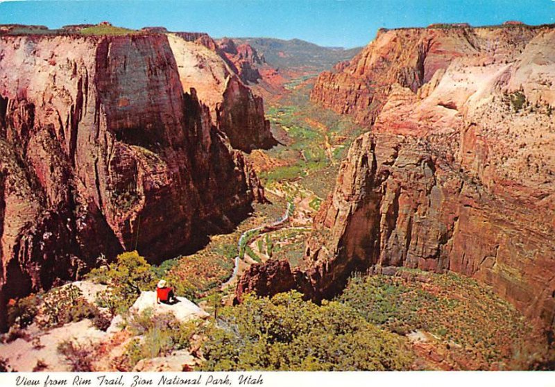 Rim Trail   Zion National Park, Utah 