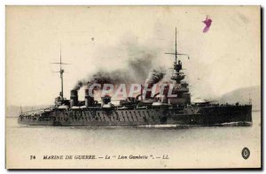 Old Postcard The Boat Leon Gambetta