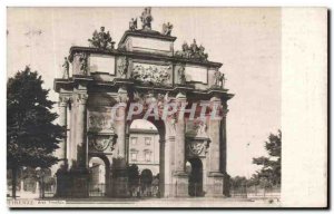 Old Postcard Firenze Arco trionfale