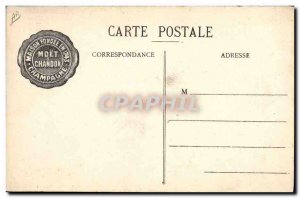 Old Postcard Folklore Wine Harvest Champagne Moet & Chandon room d & # 39expe...