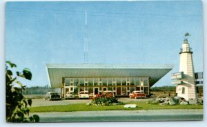 BREWER, Maine ME~ Roadside LIGHTHOUSE RESTAURANT Penobscot County 1950s Postcard