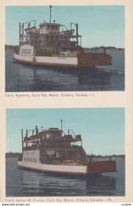 SAULT STE. MARIE, Ontario, Canada, 1900-1910's; Ferry Agoming And Ferry James...