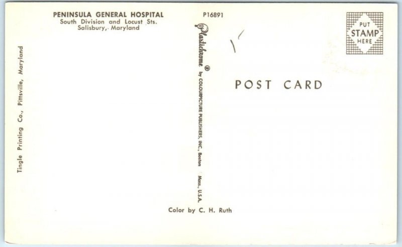 M-61990 Peninsula General Hospital Salisbury Maryland