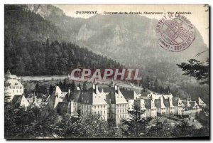 Old Postcard Chartreuse Monastery of the Grande Vue Generale