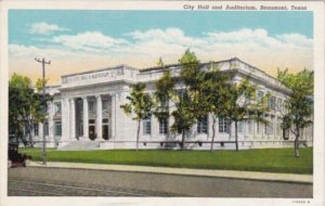 Texas Beaumont City Hall and Auditorium Curteich