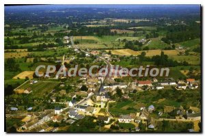 Postcard Modern Lombron Sarthe General Aerial view